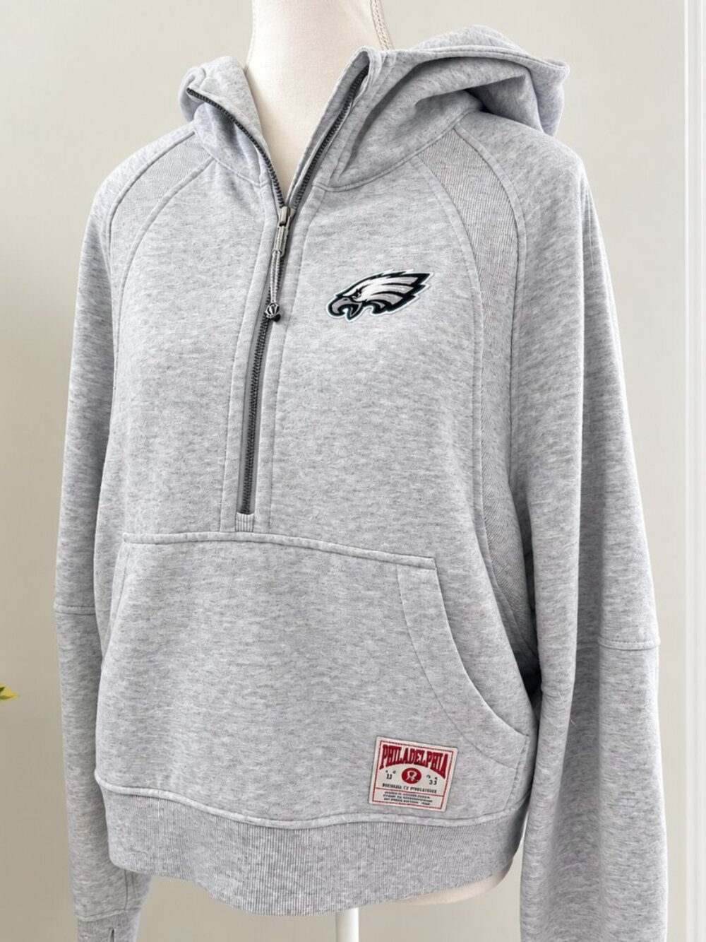 Philadelphia Eagles Lululemon Women's Scuba Oversized Half-Zip Hoodie M/L